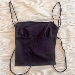 Edikted Backless Gray Top